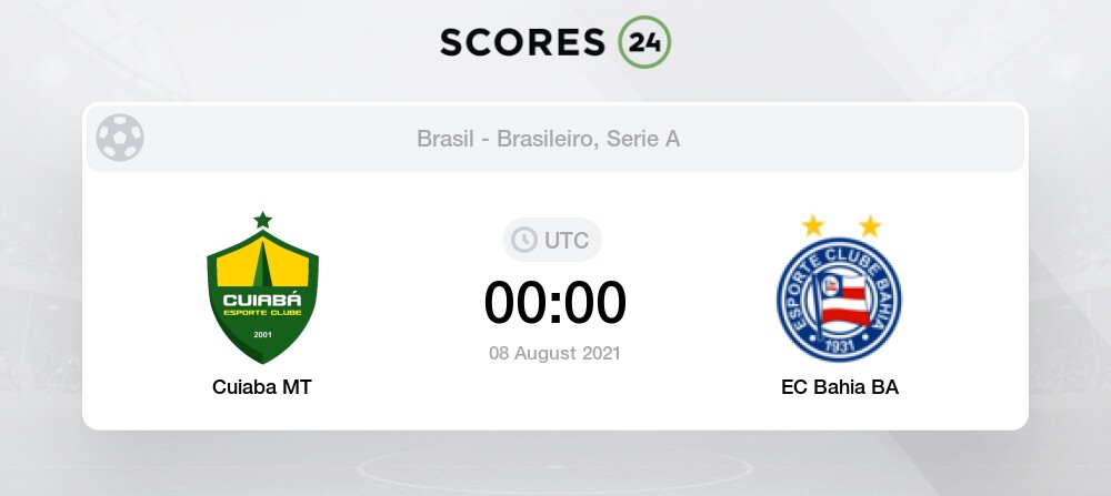 Cuiaba Mt Vs Ec Bahia Ba Pronostico Para 8 Agosto 21